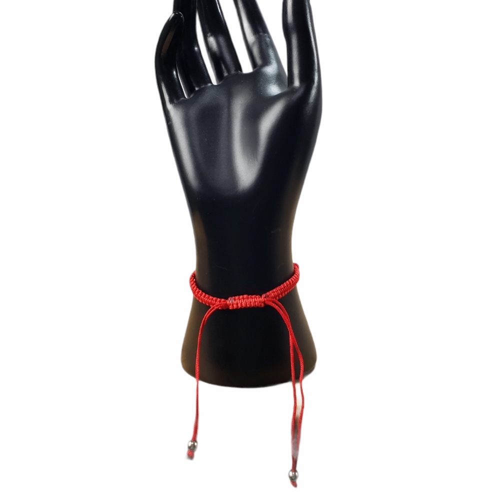 St Benedict Adjustable Macrame Adjustable Bracelet - image 3